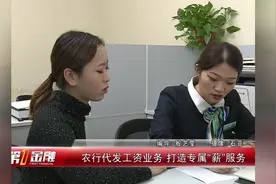 农行代发工资业务 打造专属“薪”服务视频封面