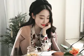 卢洁云时尚街拍曝光 简约有范气质灵动图片