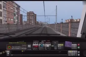 模拟火车：西班牙马拉加到博瓦迪利亚国营铁路城际客运火车！视频封面