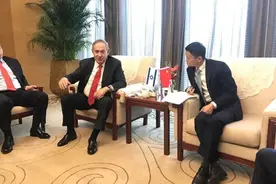 以色列总理访华丨单独与马云会面，建议开通至上海直航图片