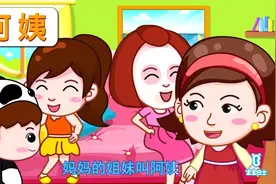 小朋友必学的家庭认知动画！简单易学的称谓儿歌《家庭称呼歌》视频封面