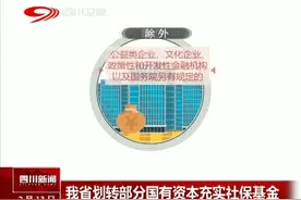 四川省划转部分国有资本充实社保基金视频封面