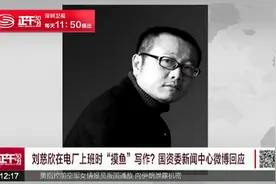 刘慈欣在电厂上班时“摸鱼”写作？视频封面