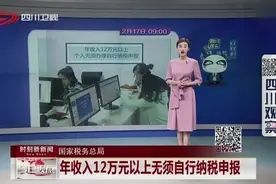 国家税务总局：年收入12万元以上无须自行纳税申报！视频封面