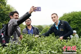 “洋眼看江苏”首站宜兴启动 15国外籍友人品茗问禅赏美景图片