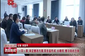 “一宗一案”审定整改方案 周至县形成“大棚房”整治良好态势视频封面
