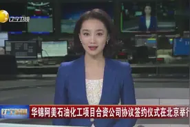 华锦阿美石油化工项目合资公司协议签约仪式在北京举行视频封面