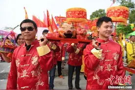 壮族始祖布洛陀祭祀大典在广西田阳举行图片