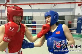 走近河北女子拳击队 感受拳影飞舞的搏击“玫瑰”图片