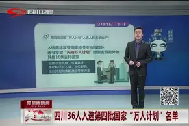 四川36人入选第四批国家“万人计划”名单！截至目前共有168名视频封面