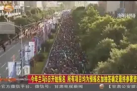 今年兰马5日开始报名 所有项目均为预报名加抽签确定最终参赛资格视频封面