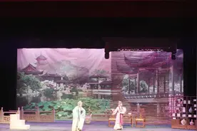邯郸东风剧团演出-苗文华-《桃花庵》现场实录第一幕视频封面