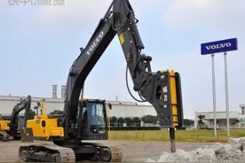 破坏力一流 挖机上的炮头到底是什么？1分钟学会挖掘机（第3期图片