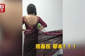 女记者妖娆姿势穿纱丽 印度游如何防狼？视频封面
