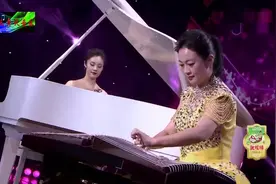 俩美女钢琴+古筝合奏《献给爱丽丝》，世界名曲，百听不厌！视频封面