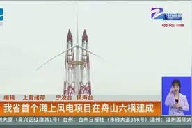 浙江省首个海上风电项目在舟山六横建成视频封面