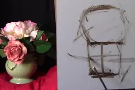 油画静物，详细的示范过程，这技术画的太逼真了，好教程视频封面