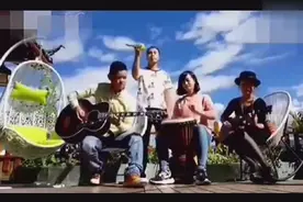 最美丽江手鼓女孩《我的小宝贝》视频 爆红视频封面