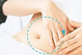 揉肚子减肥法 排宿便清肠道让身材更好图片