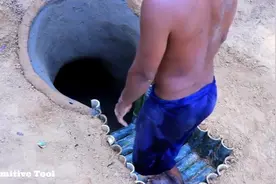 建造最隐蔽的地下竹屋，跟随视频一起看看怎么建造这神秘的地方