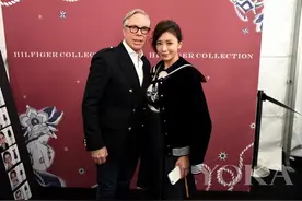 贾静雯康倩雯张皓然身着Tommy Hilfiger亮相时装周图片
