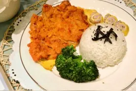 家常菜-照烧猪排饭图片