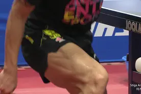 张继科这腿部肌肉太牛了，绝对是乒坛“腿王”，线条如此清晰！视频封面