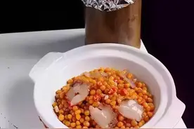 自创菜谱：竹筒粒粒香图片