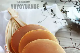 #烘焙时光#叮当猫最爱——铜锣烧 （大约可制作5个，铜锣烧详细攻略）图片