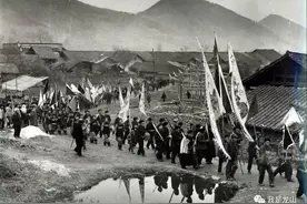 三十多年前，土家族摆手舞是这样跳的……图片