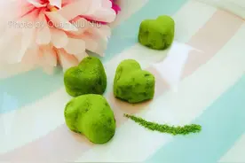 一抹清新绿——抹茶生巧图片