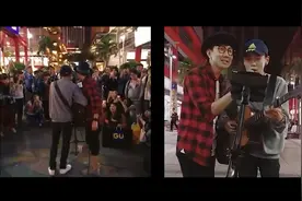 林俊杰 “助”街头艺人唱《江南》一开口，还以为是放CD视频封面