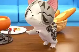 起司猫看到好吃的起司了视频封面
