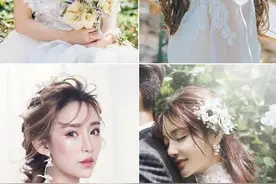 结婚刘海怎么办？16个完美驾驭刘海的新娘发型！图片
