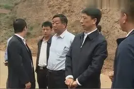 刘惠民在307国道柳林城区段公路改线工程现场办公视频封面