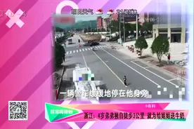 浙江：4岁弟弟独自徒步3公里 就为给姐姐送牛奶视频封面