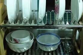HIGOLD 悍高 双层不锈钢滴水碗碟架图片