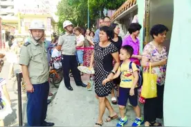 门前建起“爱心路” 上学放学更安心图片