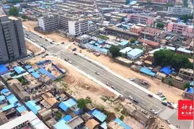 神木环城南路建成通车 后续工作正在推进图片