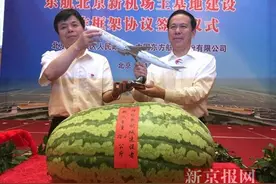 东航北京新机场主基地今日进场勘察 预计十月开工建设图片