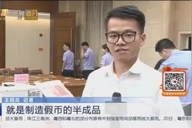 广东：80后造假团伙用打印机造假币视频封面