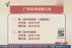 2017广东高考放榜！一本文科520分 理科485分视频封面