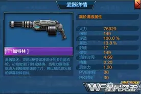 全民突击65级T1加特林怎么样 新版武器分析图片