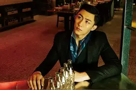 黄景瑜许魏洲《时尚先生》四月刊大片曝光，海因CP演绎复古腔调图片