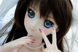 指尖生花 BJD界美甲新风潮图片