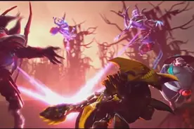 Dota 2经典宣传片，配上超燃的音乐，众多英雄各显神通，你能看出释放了多少技能？视频封面