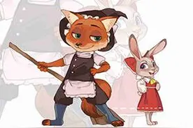 画师油库狸的《疯狂动物城》有没有萌到你？图片