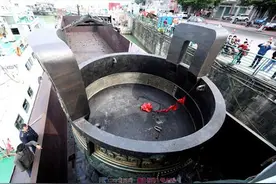 好壮观！“天下第一大宝鼎”抵达柳州西来寺图片