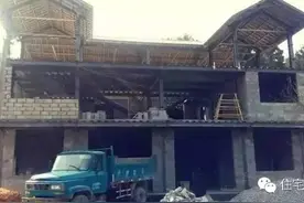钢结构别墅有什么优点？湖北农民18万自建双拼别墅全程实拍图片