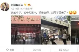 猛料！刘涛在南昌这3所学校读过书！昨天她来了...图片